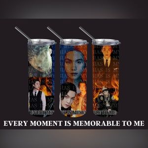 Custom 20oz Agust D BTS BIAS Tumbler